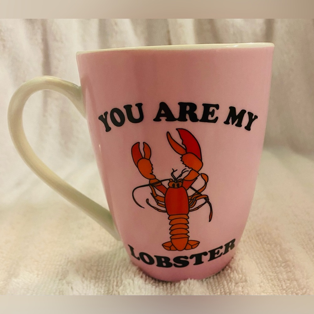 💰5/$25 Friends You Are  My Lobster Mug- Pink